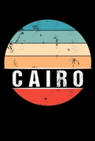 Cairo: 100 Seiten 6 'x 9' - Reisetagebuch oder Notebook 170457899X Book Cover