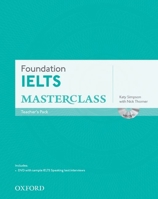 Foundation Ielts Masterclass Teachers Book and DVD Pack [With DVD ROM] 0194705315 Book Cover