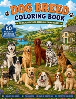 Dog Breed Coloring Book B0H5M4QJ1C Book Cover