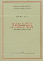 The First Ordinary of the Royal Abbey of St.-Denis in France 3402135264 Book Cover