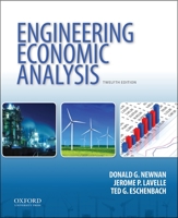 Engineering Economic Analysis: CD-ROM included containing Interactive Tutorials, ExcelRG Spreadsheets & Interest Tables 0199778191 Book Cover