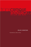 Transcritique: On Kant and Marx 0262612070 Book Cover