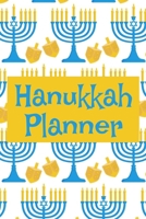 Hanukkah Planner: Gift Giving Tracker, Dinner Preparation, Address Tracker 1704144892 Book Cover