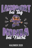 Kalender 2020: Landwirt Ninja A5 Kalender Planer f�r ein erfolgreiches Jahr - 110 Seiten 1671699149 Book Cover