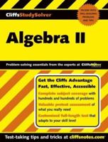 Cliffs Study Solver Algebra II 0764541358 Book Cover
