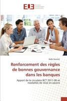 Renforcement Des Ra]gles de Bonnes Gouvernance Dans Les Banques 3639483634 Book Cover