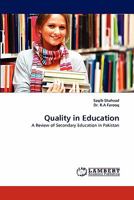 Quality in Education 3844305319 Book Cover