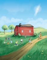 The Little Red Schoolhouse: True Tales from Doansburg, New York B0FNPPQM5G Book Cover