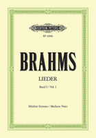 Brahms Lieder (#1) Mittlere Stimme B00006M2H8 Book Cover