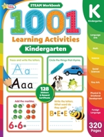 1001 Kindergarten Steam Workbook 1642693383 Book Cover