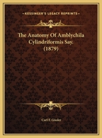 The Anatomy Of Amblychila Cylindriformis Say. 1169392717 Book Cover