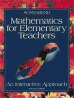 Mathematics for Elementary Teachers: An Interactive Approach 0030183677 Book Cover