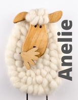 Anelie: Checkered Notebook with Name for Girls and Women, XL 8.5"x 11", 120 Pages, Paperback. 1654698741 Book Cover