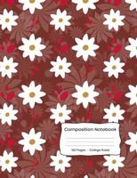 Composition Notebook: College Ruled for Middle School, High School, and University Students 1076010857 Book Cover