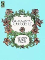 Ornamental Cartouches (Dover Design Library) 0486256650 Book Cover