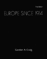 Europe Since 1914 0030891930 Book Cover