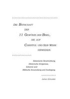 Die Botschaft der 11 Gewürze der Bibel, die auf Christus und Sein Werk hinweisen: Zeugen der Weisheit Gottes offenbaren Seinen Heilsratschluss in der ... Wohlgeruch Seines Namens. 3739222794 Book Cover