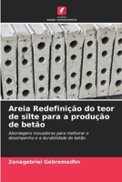 Areia Redefinição do teor de silte para a produção de betão (Portuguese Edition) 6209683665 Book Cover