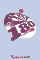Tagesplaner 2020: Kalender DIN A5 2020 1 Tag = 1 Seite mit gro�em Tagesplaner und gro�artiger �bersicht. Monats�bersicht, Erinnerung und Notizen in diesem Kalenderbuch. Dartscheibe Dartspieler Dart Pf 1677662158 Book Cover