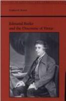 Edmund Burke and the Discourse of Virtue (Studies Rhetoric & Communicati) 0817306765 Book Cover