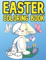 Easter Coloring Book: Easter Coloring Book For Kids Ages 4-8 B0863RTCTC Book Cover