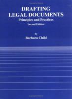 Child's Drafting Legal Documents, 2d (American Casebook Series®) (American Casebook Series) 0314003258 Book Cover