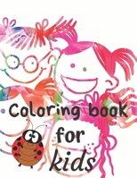 Coloring book for kids: Numbers for coloring for kids ages 4-8 inside are unicorns, dogs, animals and other B084DFYKHQ Book Cover