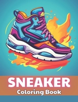 Sneaker Coloring Book: Stress Relief And Relaxation Coloring Pages B0CNKFGMQB Book Cover