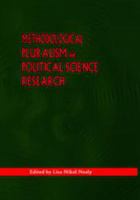 Methodological Pluralism in Political Science Research 1934188824 Book Cover