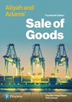 Atiyah and Adams' Sale of Goods 1292251026 Book Cover