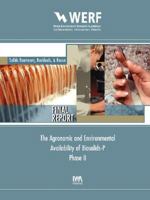 Agronomic and Environmental Availability of Biosolids-P (Phase-II) (Werf Report Series) 184339782X Book Cover