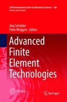 Advanced Finite Element Technologies 331981155X Book Cover