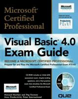 Microsoft Certified Professional Visual Basic 4.0 Exam Guide (Ms Certified Professional) 0789708647 Book Cover