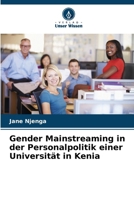 Gender Mainstreaming in der Personalpolitik einer Universität in Kenia (German Edition) 6202435194 Book Cover
