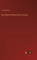 Poor Relief in Different Parts of Europe 3385217954 Book Cover