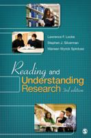 Reading and Understanding Research 0761903070 Book Cover