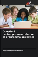 Questioni contemporanee relative al programma scolastico 6209134106 Book Cover