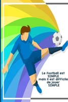 cahier de texte football: Cahier Activités | Carnet Vacances Hobbies passe-temps | Sport & Passion | Abstrait et plein de couleurs et énergie 1650341458 Book Cover