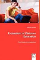 Evaluation of Distance Education 3639055888 Book Cover
