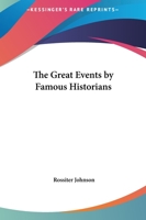 The Great Events by Famous Historians 9353601061 Book Cover