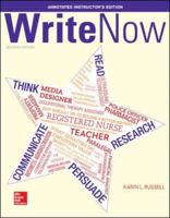 Annotated Instructor's Edition Write Now 007339713X Book Cover