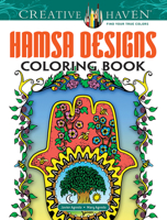 Creative Haven Hamsa Designs Coloring Book 0486494543 Book Cover