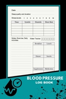 Blood Pressure Log Book 1716234417 Book Cover
