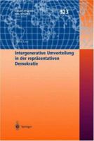 Intergenerative Umverteilung in Der Repr Sentativen Demokratie 3540008195 Book Cover