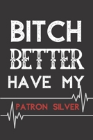 Patron Silver NOTEBOOK: Journal and Notebook - Composition Size (6x9) With Lined and Blank Pages, Perfect for Journal, Doodling.. 1661933904 Book Cover