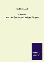 Spinoza 3846034703 Book Cover