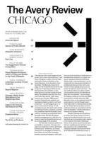 The Avery Review: Chicago 194133220X Book Cover