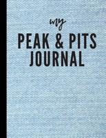 My Peaks and Pits Journal: A Mental Health Awareness Notebook to record daily highs and lows 100 pages line journal pages 107366905X Book Cover