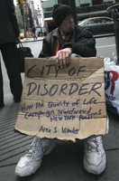 City of Disorder: How the Quality of Life Campaign Transformed New York Politics 0814788181 Book Cover