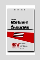 FROM METRICS TO INSIGHTS: How to Measure the Impact of Your Marketing Efforts B0BZ27K394 Book Cover